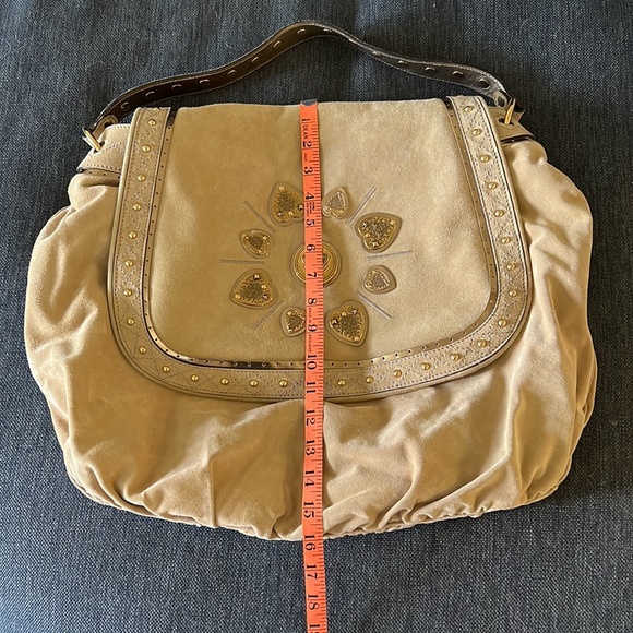 Gucci suede large hobo shoulder bag - Picture 11 of 12